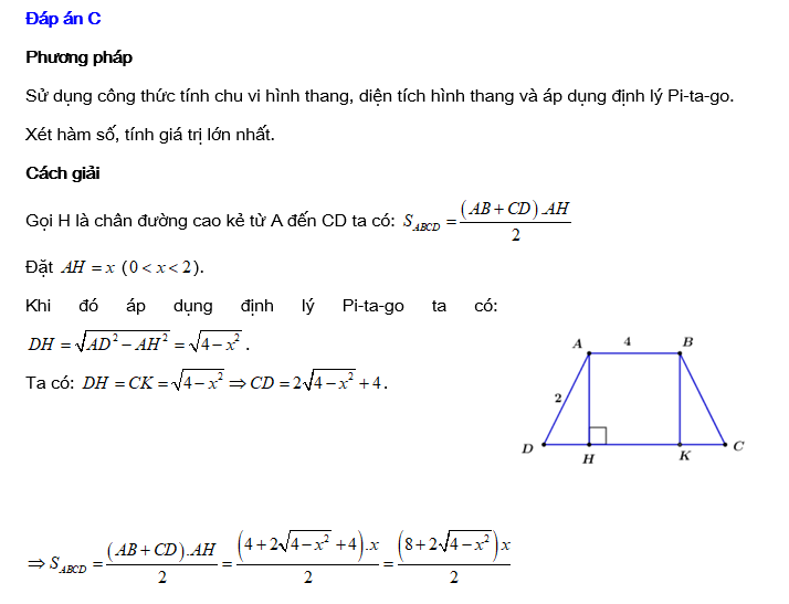 Ví dụ thực hành cách tính chu vi và diện tích