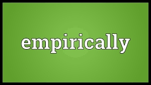 empirically