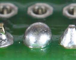 poor-quality soldering