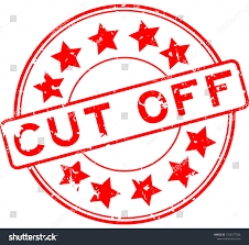 be cut off sth