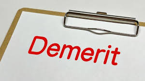 demerit