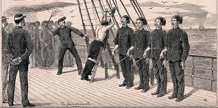 being flogged