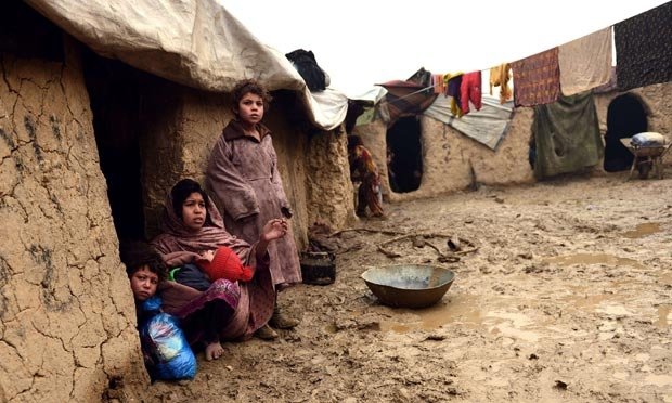 impoverished background