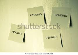 pending task