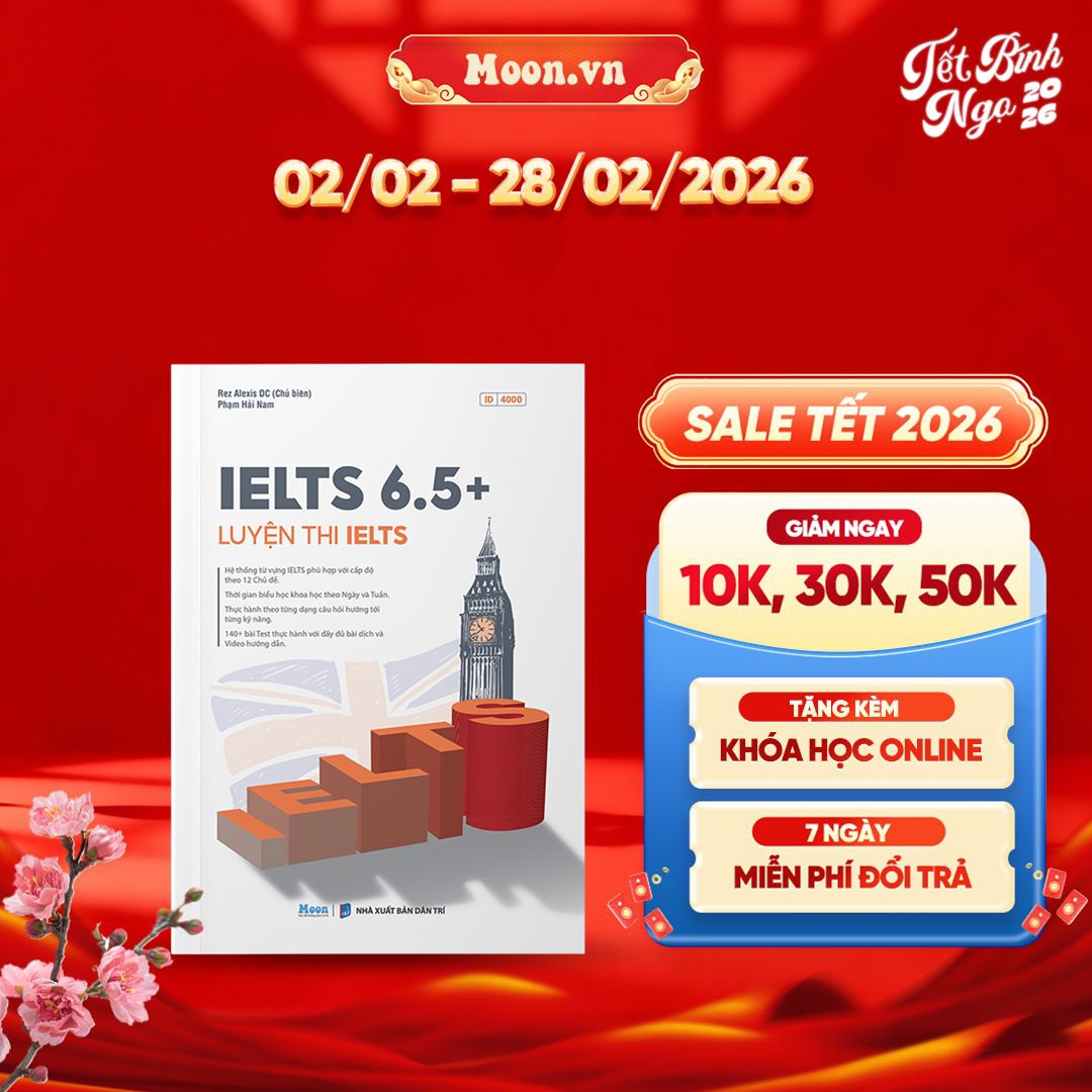 Sách Luyện Thi IELTS 6.5+