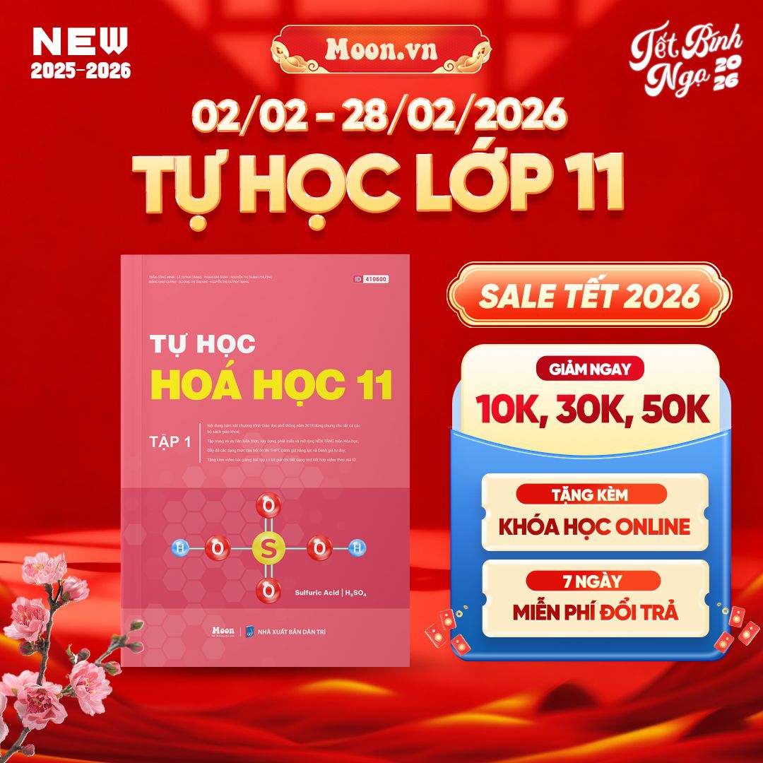[2025-2026] Tự học Hóa học 11 - Tập 1