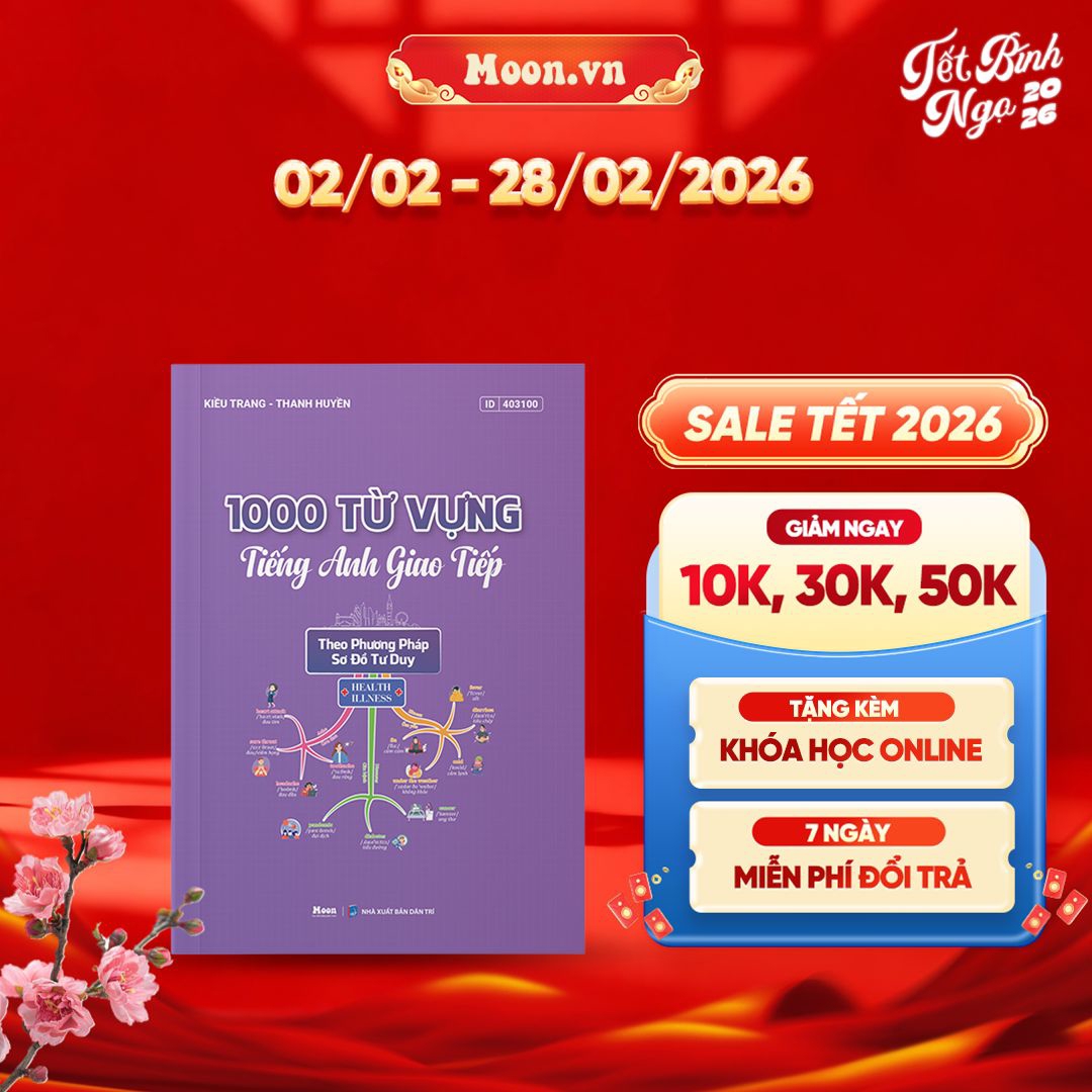 1000 Từ Vựng Tiếng Anh Giao Tiếp Theo Phương Pháp Sơ Đồ Tư Duy