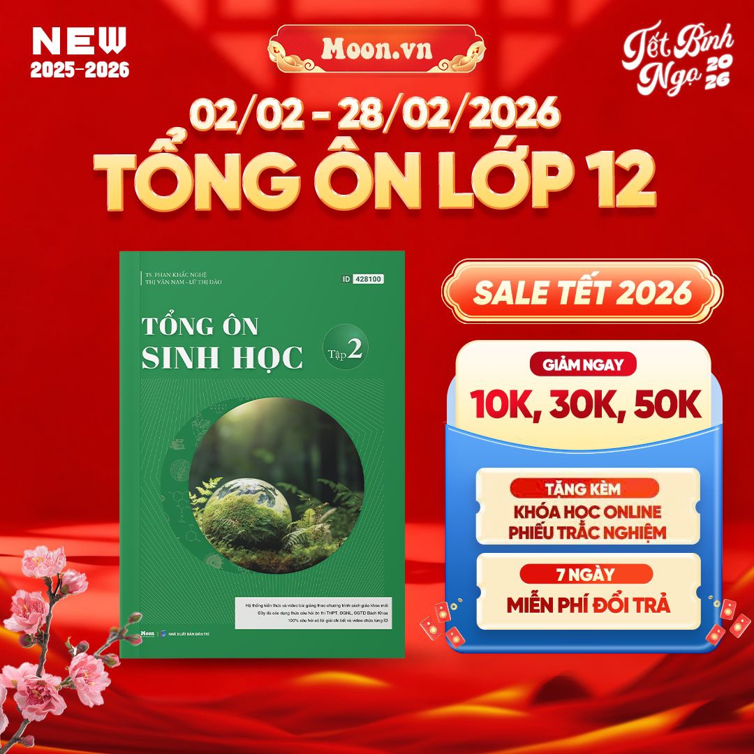 [2025-2026] Tổng Ôn Sinh Học Tập 2	