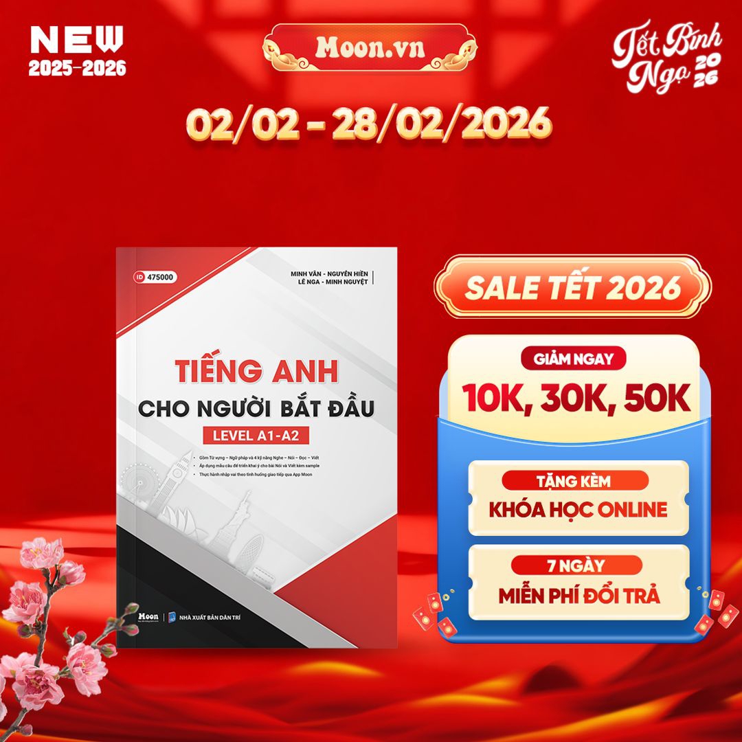 Tiếng Anh cho người bắt đầu - Level A1-A2 