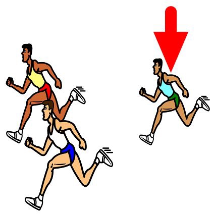 lag behind