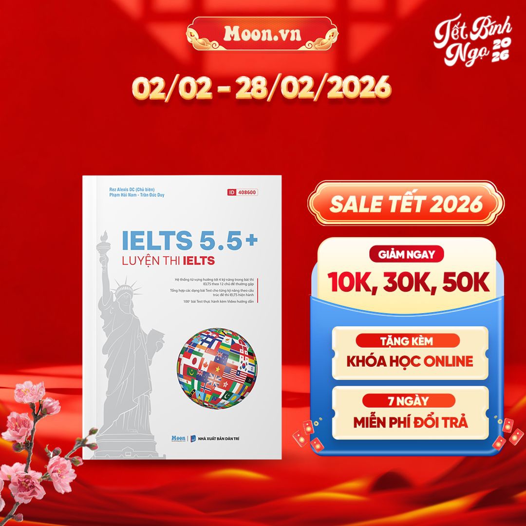 Sách Luyện Thi IELTS 5.5+