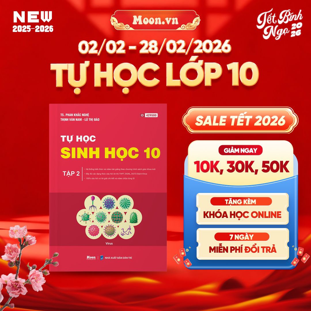[2025-2026] Tự học Sinh Học 10 Tập 2