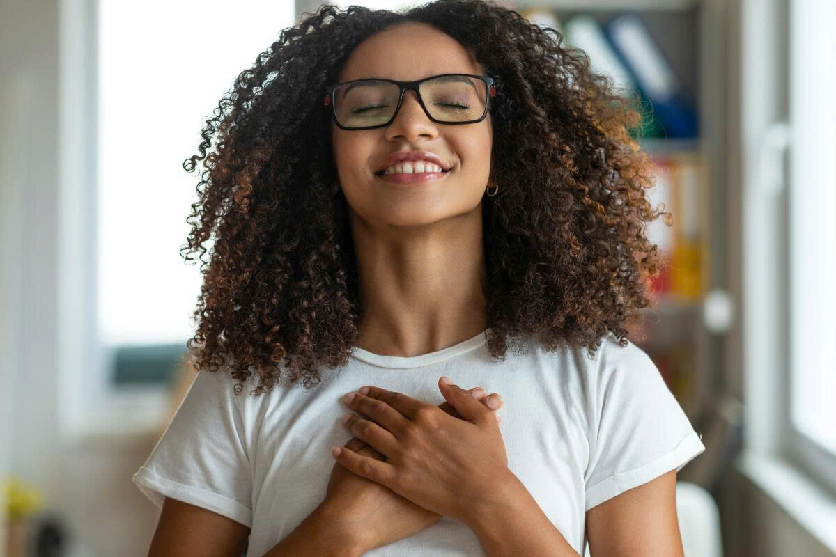 being grateful for