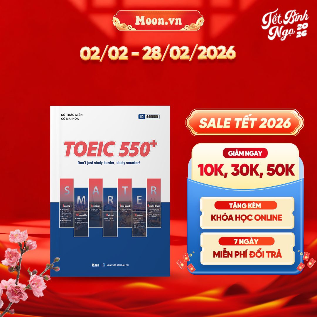 PRE TOEIC - TOEIC 550+ 