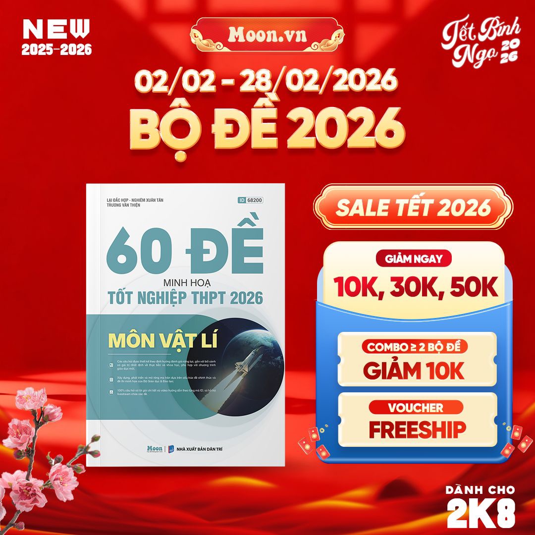 [2025-2026] 60 Đề Minh Họa Môn Vật Lí  TNPT 2026 
