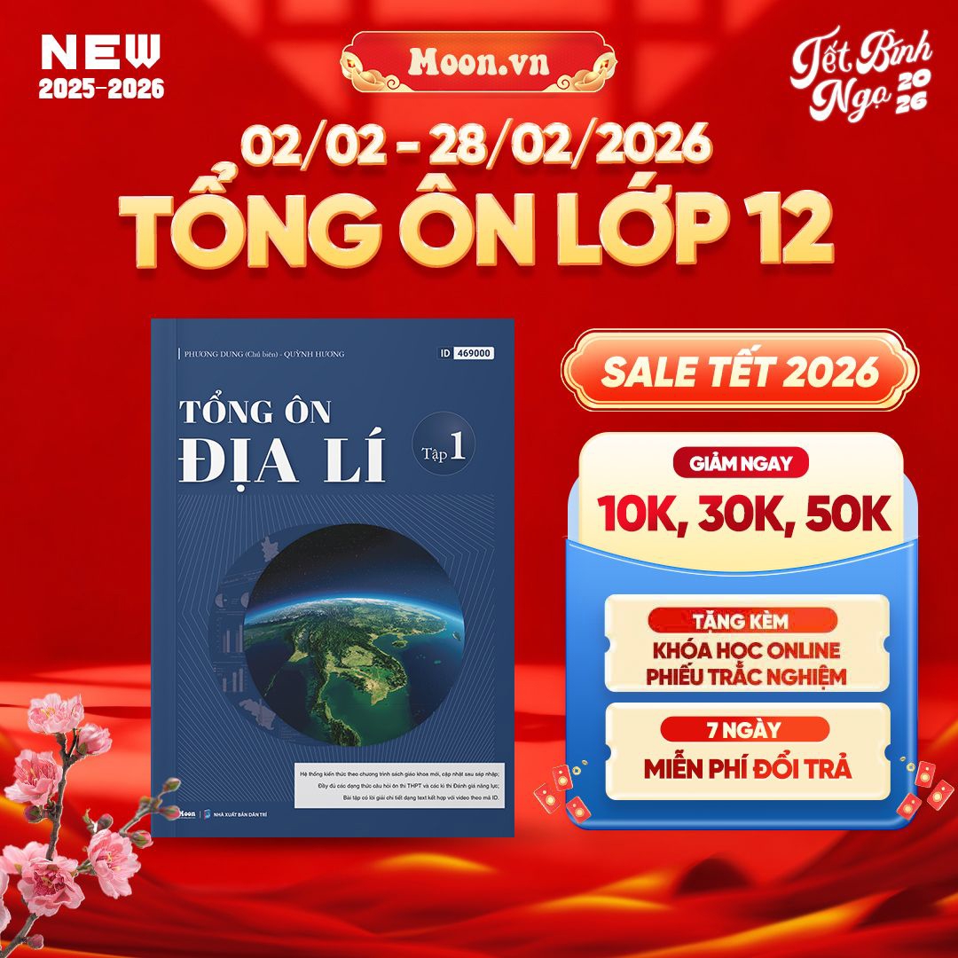 [2025-2026] Tổng Ôn Địa Lí Tập 1