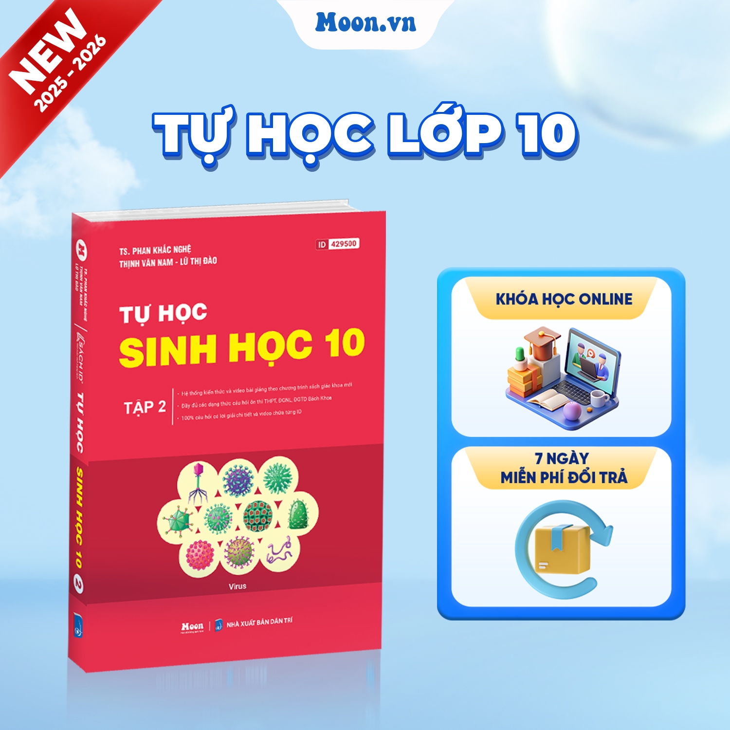 [2025-2026] Tự học Sinh Học 10 Tập 2