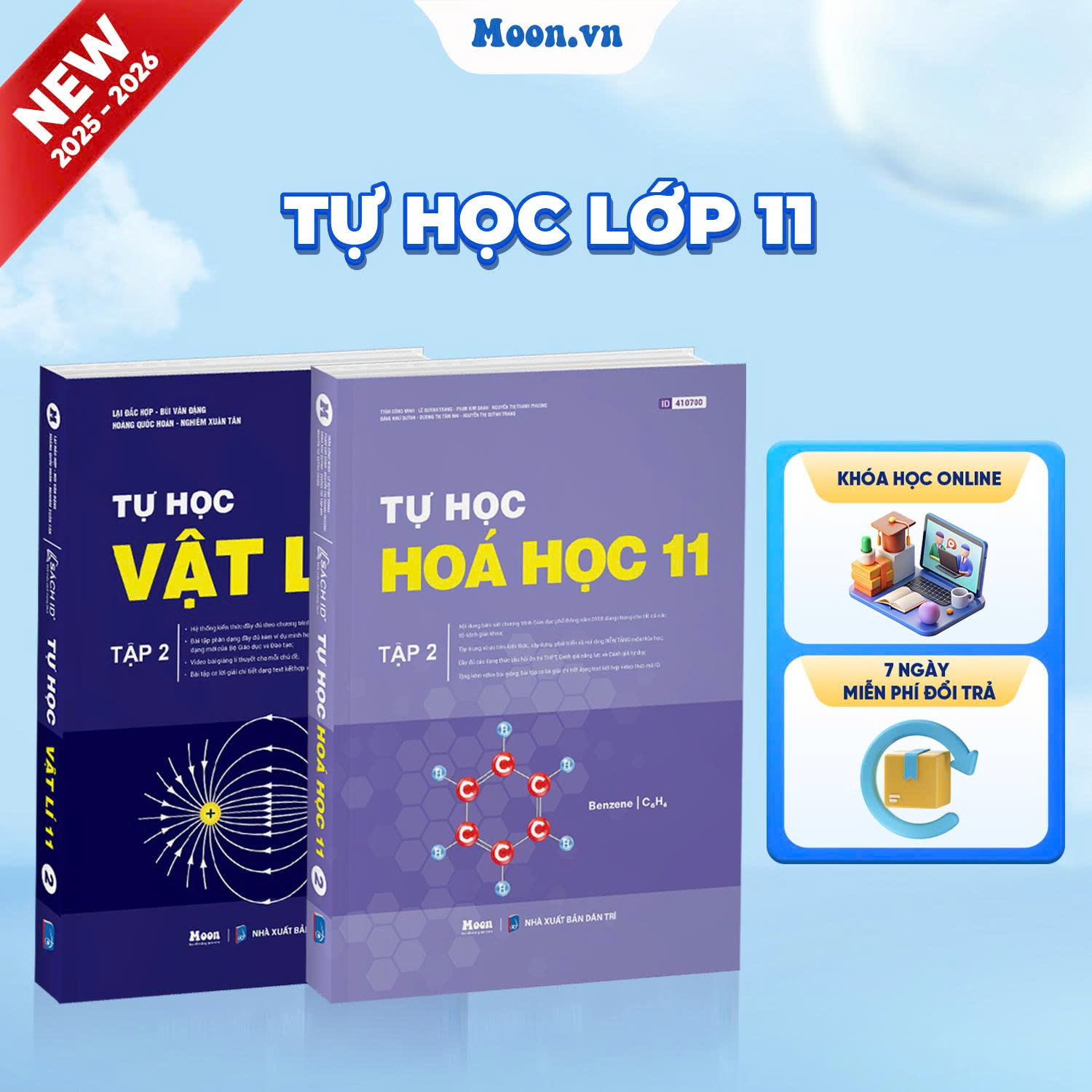 [2025-2026] Combo Tự Học Lí Hóa Lớp 11 Tập 2
