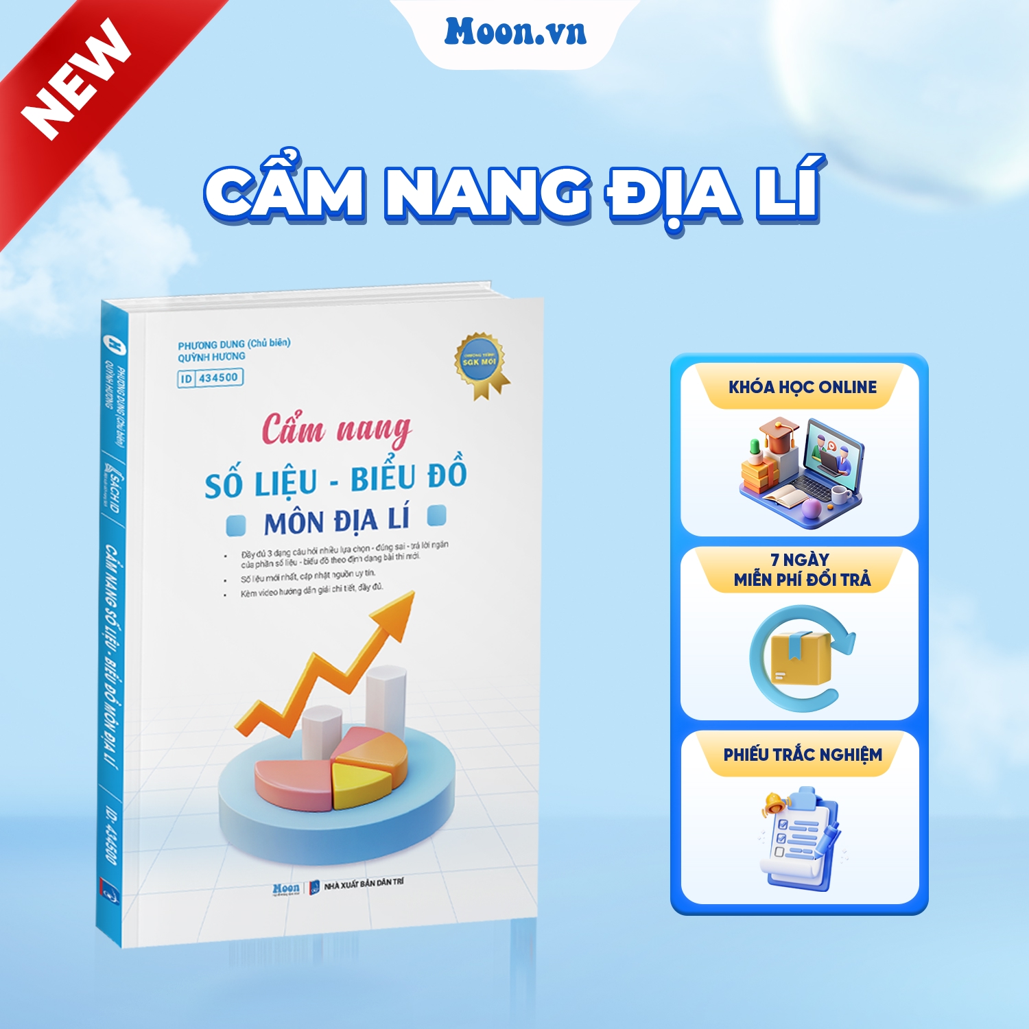 [LỚP 12 SGK MỚI] Cẩm Nang Số Liệu - Biểu Đồ Môn Địa Lí - Ôn Thi ĐGNL 2025, Thi Tốt Nghiệp THPT 2025