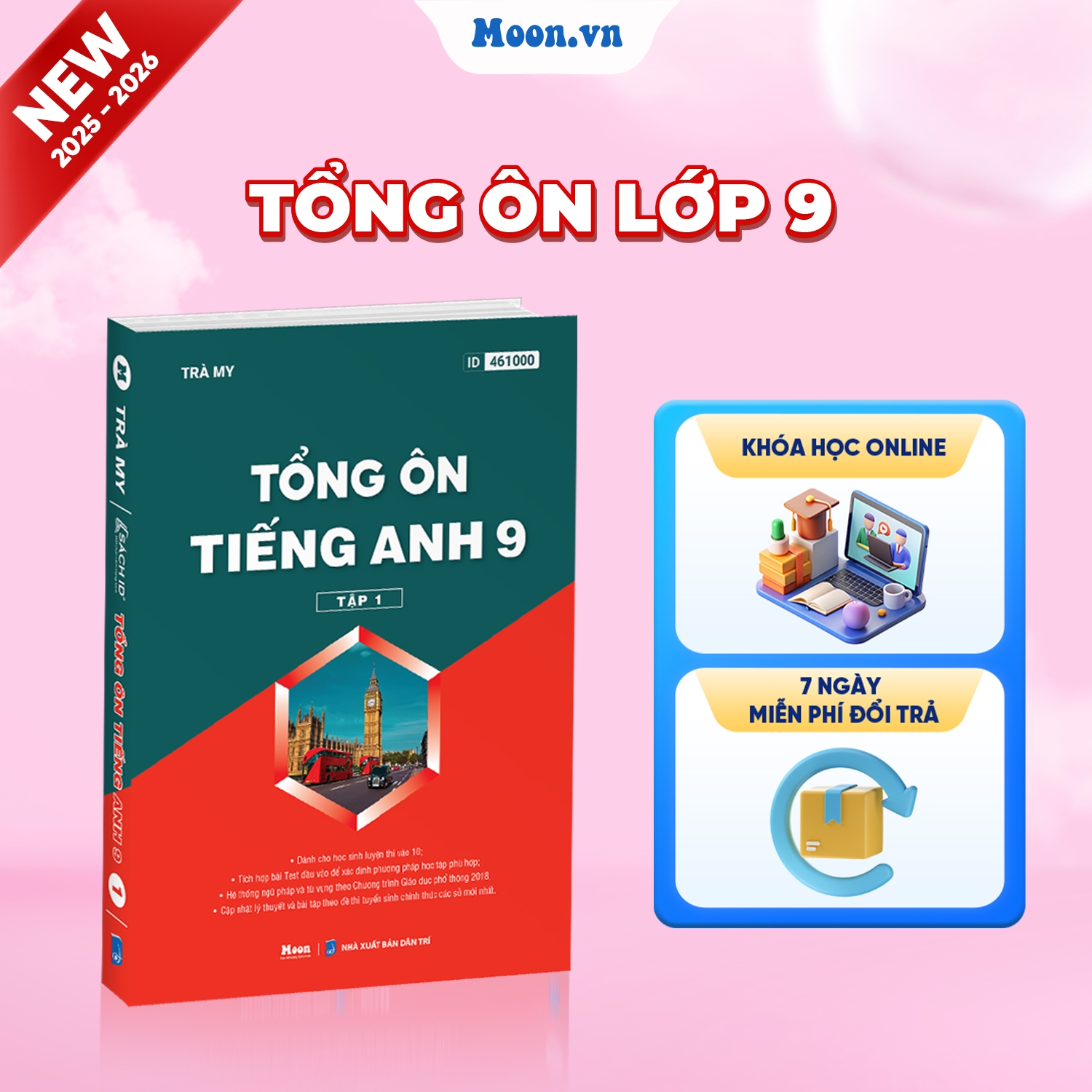 [2025-2026] Tổng Ôn Tiếng Anh 9 Tập 1