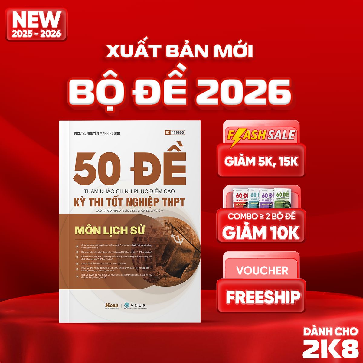 [2025-2026] 50 Đề tham khảo chinh phục điểm cao kỳ thi Tốt nghiệp THPT môn Lịch sử 