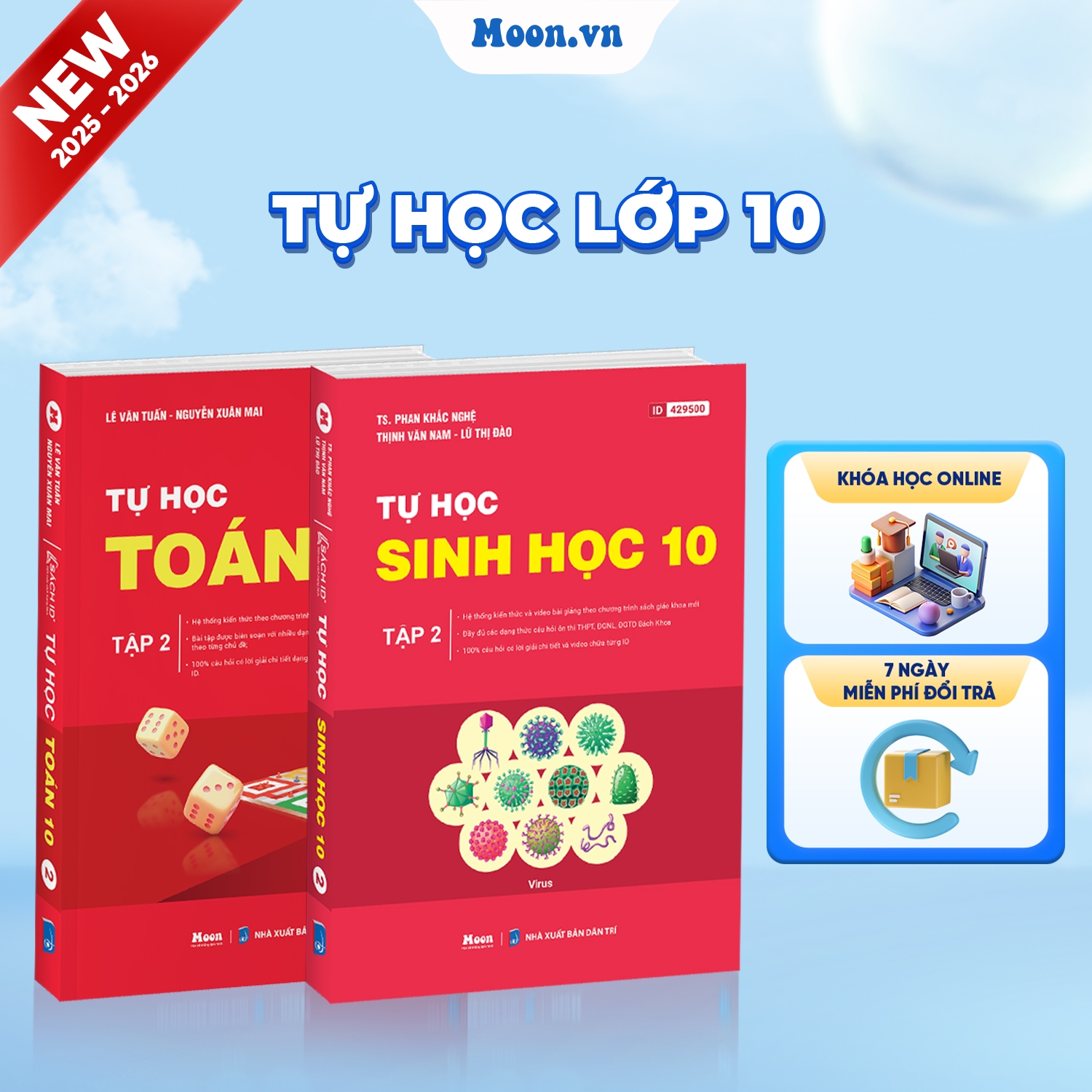 [2025-2026] Combo Tự Học Toán Sinh 10 Tập 2