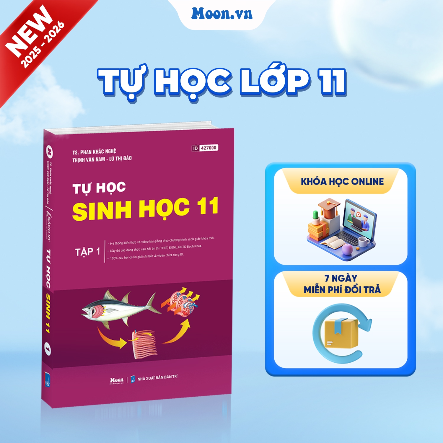 [2025-2026] Tự học Sinh học lớp 11 Tập 1