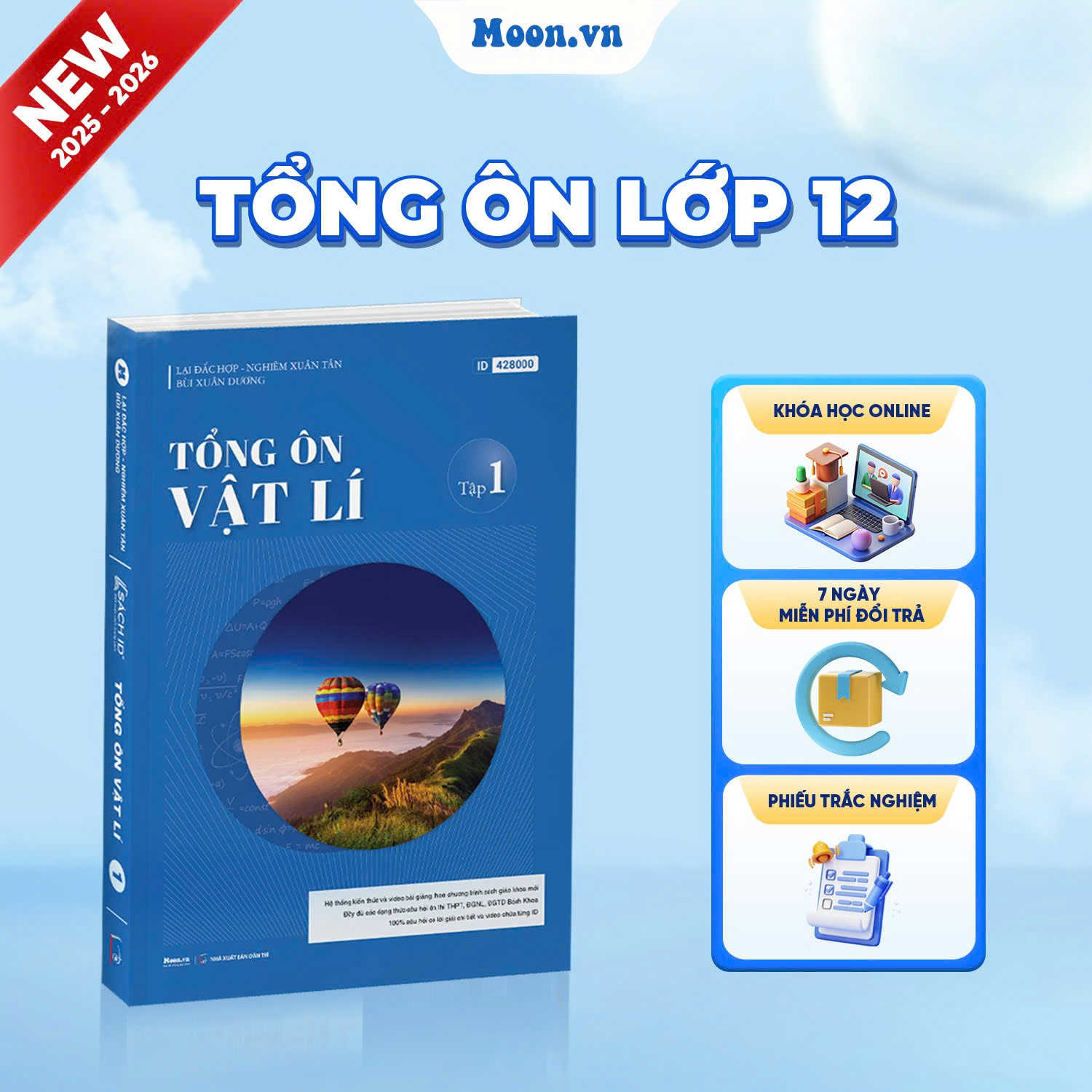 [2025-2026] Tổng Ôn Vật Lí Tập 1 