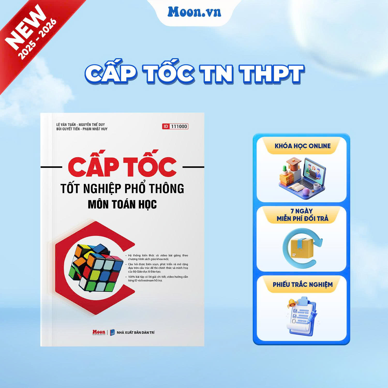 [2025-2026] Cấp tốc Tốt nghiệp phổ thông môn Toán học