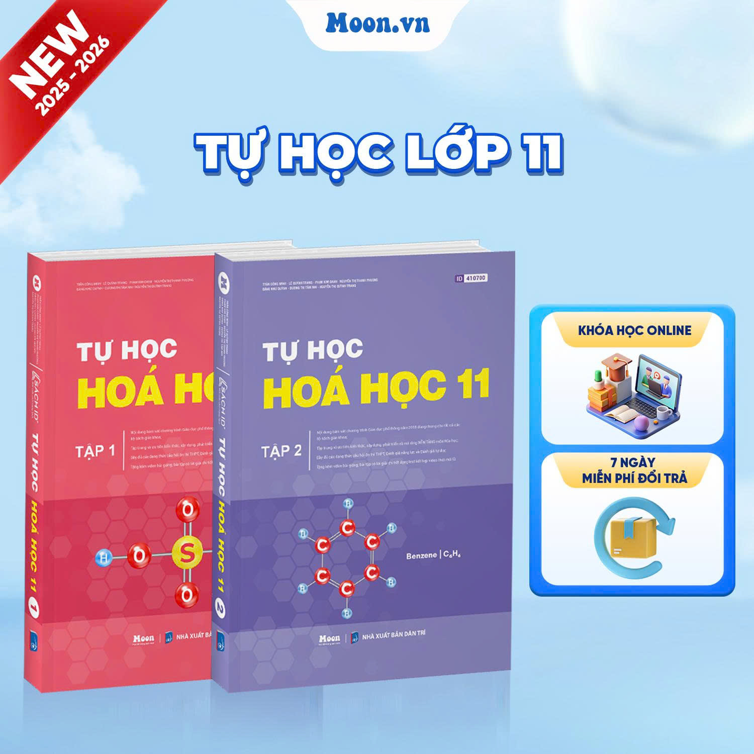[2025-2026] Combo Tự học Hóa học 11 Tập 1, Tập 2