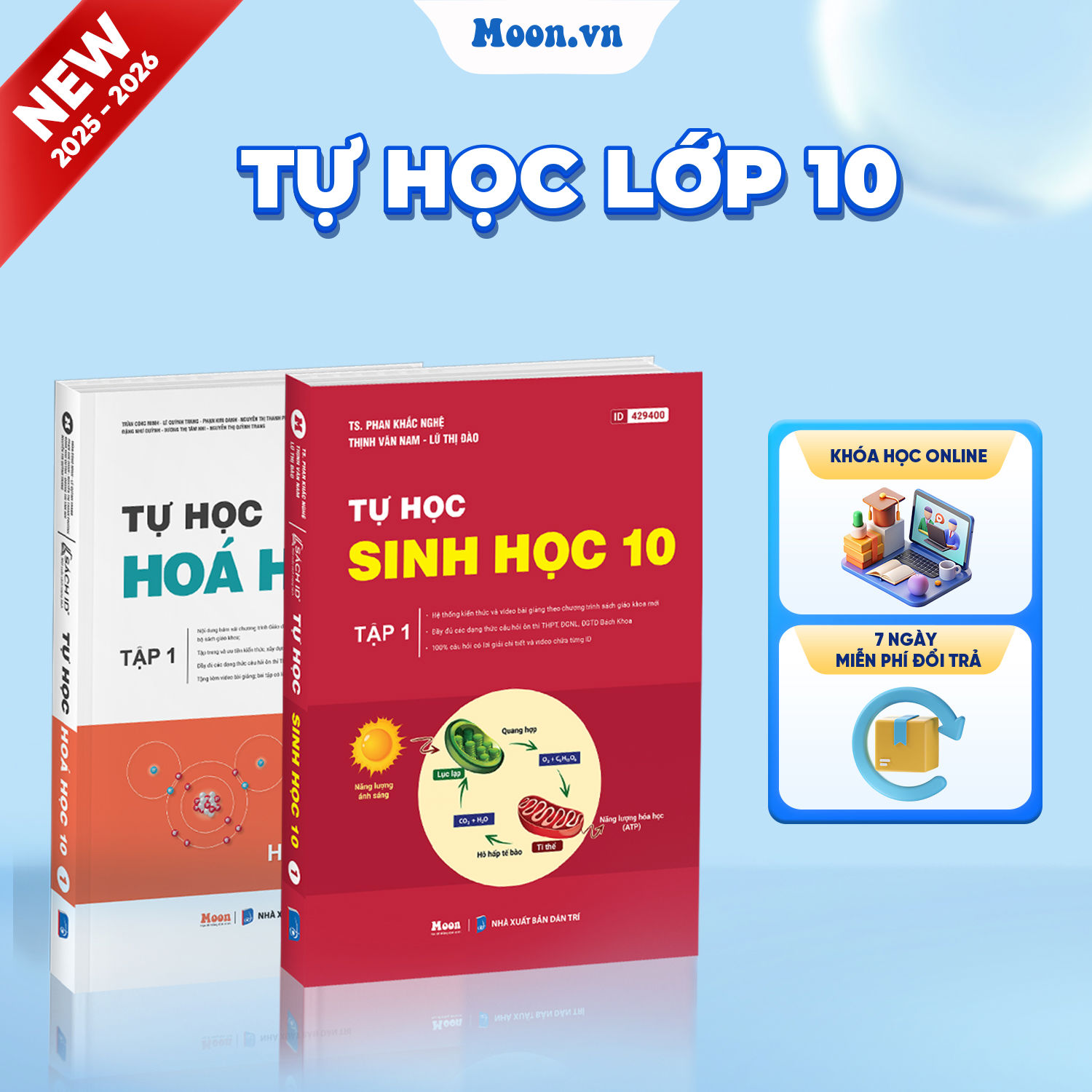 [2025-2026] Combo Tự Học Sinh Hóa 10 Tập 1