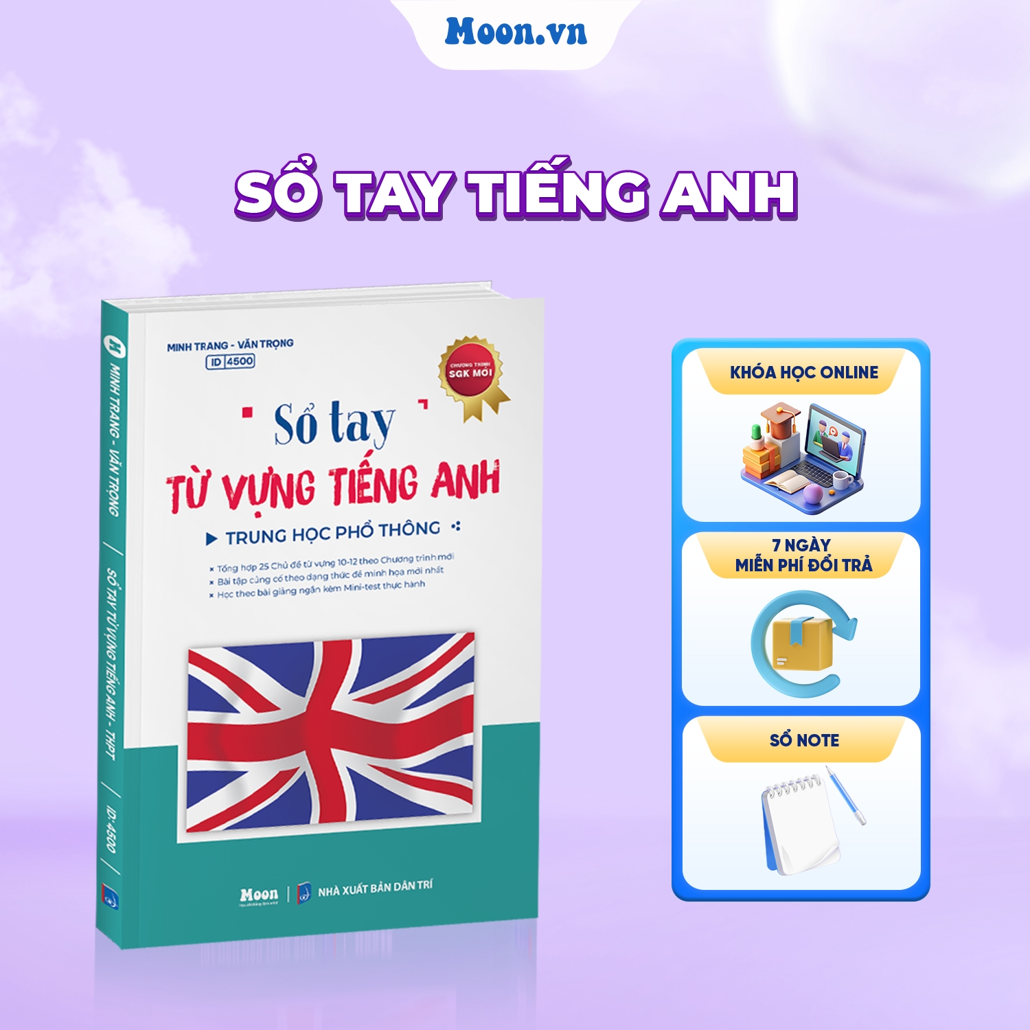 Sổ Tay Từ Vựng Tiếng Anh THPT - Chương Trình Mới - Ôn Thi Tốt Nghiệp THPT 2025