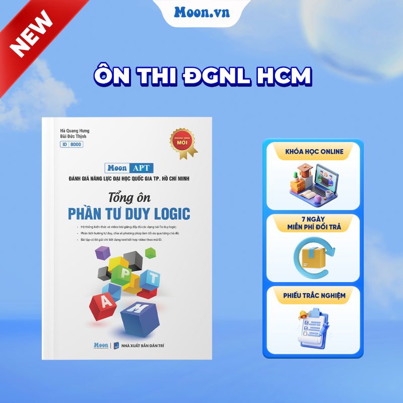 Moon - V-ACT - Tổng Ôn Phần Tư Duy Logic - Ôn Thi ĐGNL HCM 2025