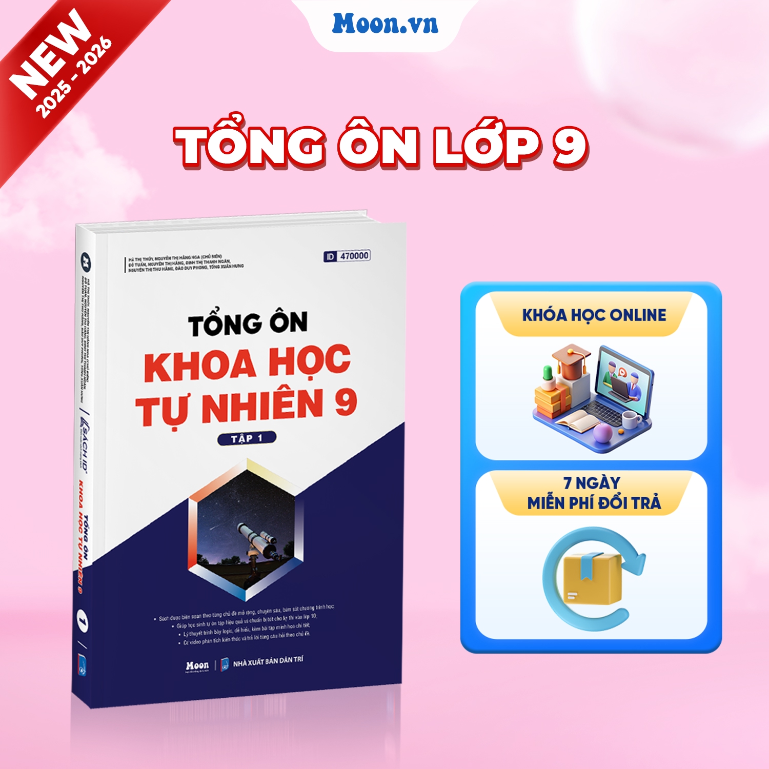 [2025-2026] Tổng ôn KHOA HỌC TỰ NHIÊN 9 Tập 1 