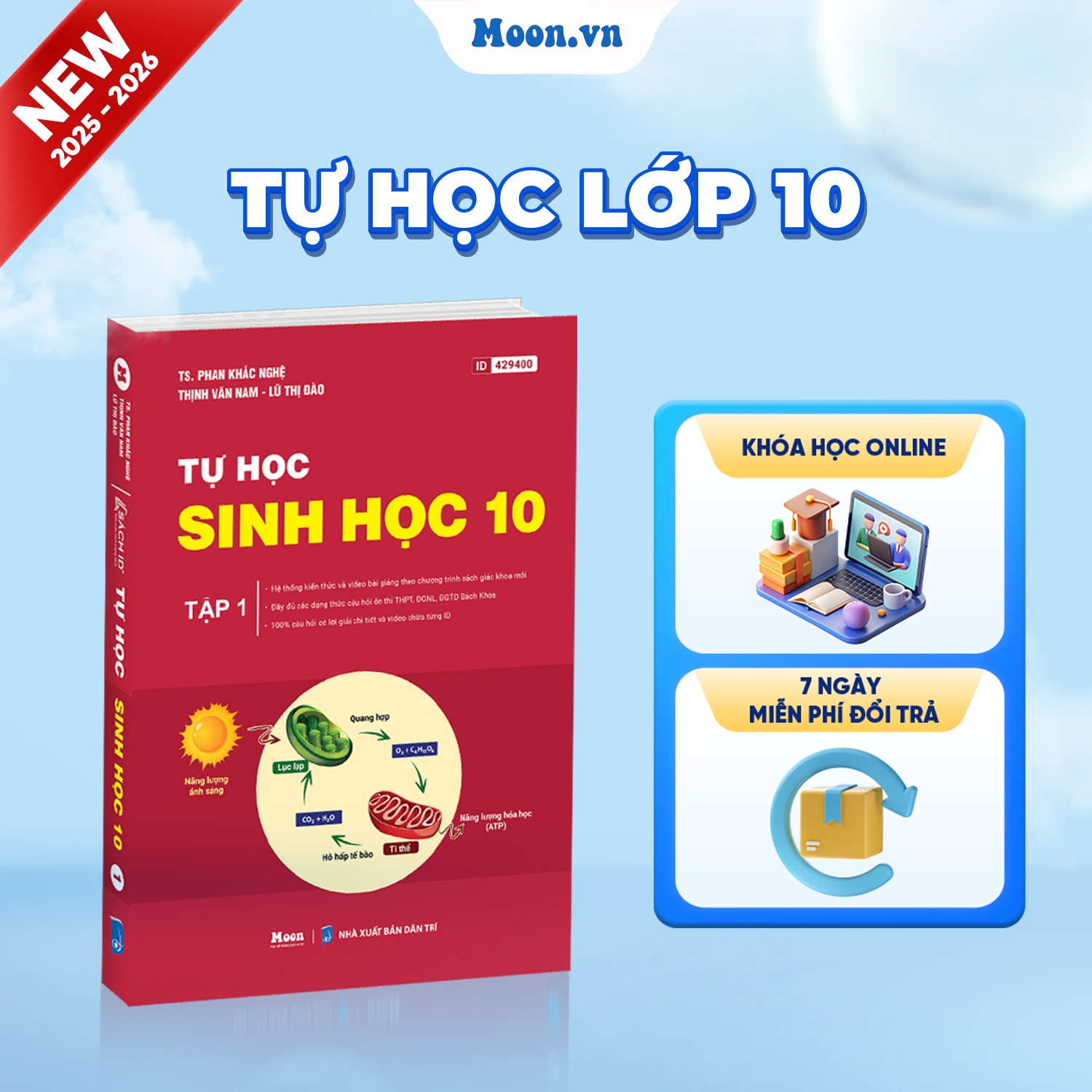 [2025-2026] Tự Học Sinh Học 10 Tập 1
