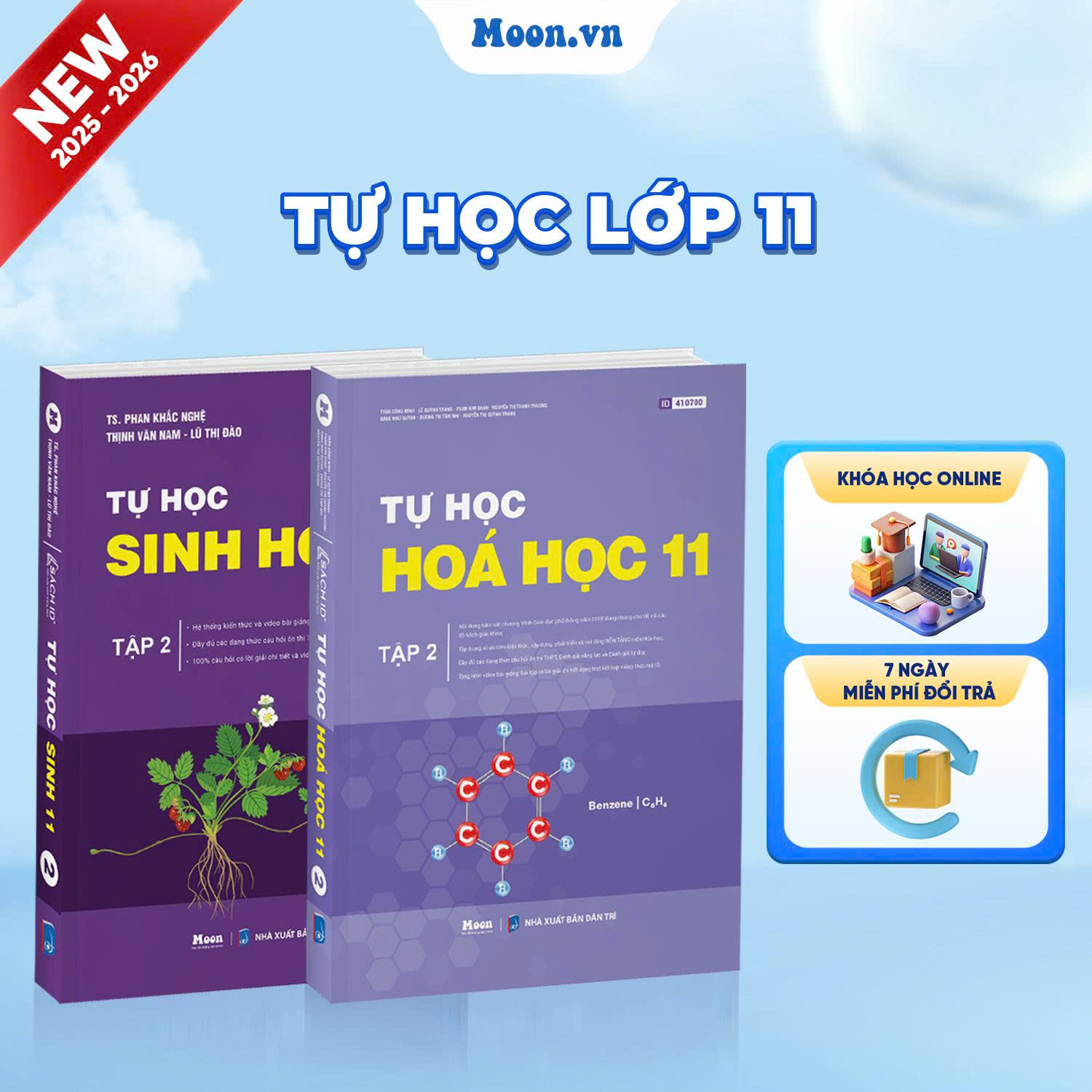 [2025-2026] Combo Tự Học Hóa Sinh Lớp 11 Tập 2