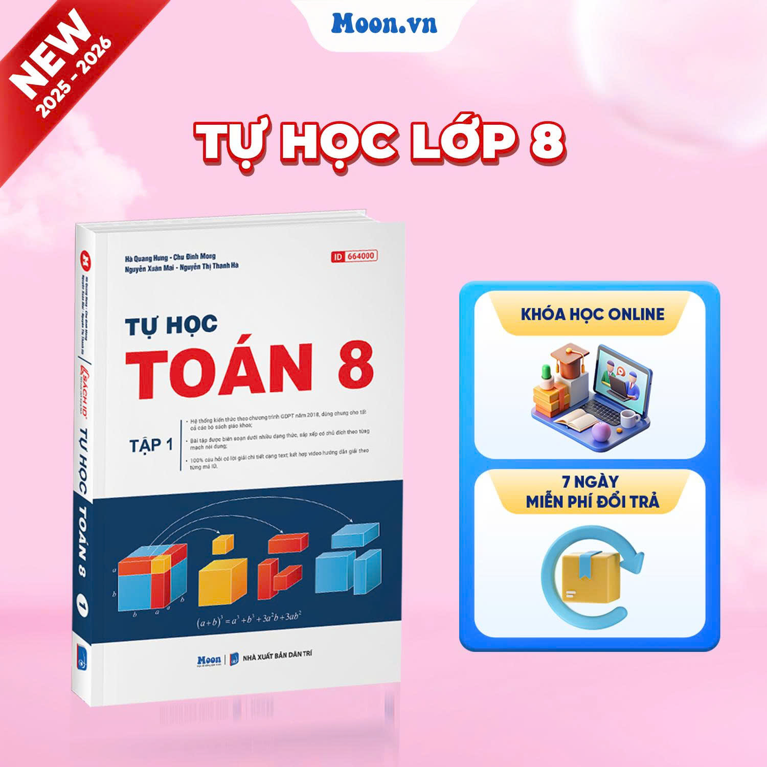 [2025-2026] Tự học Toán 8 Tập 1 