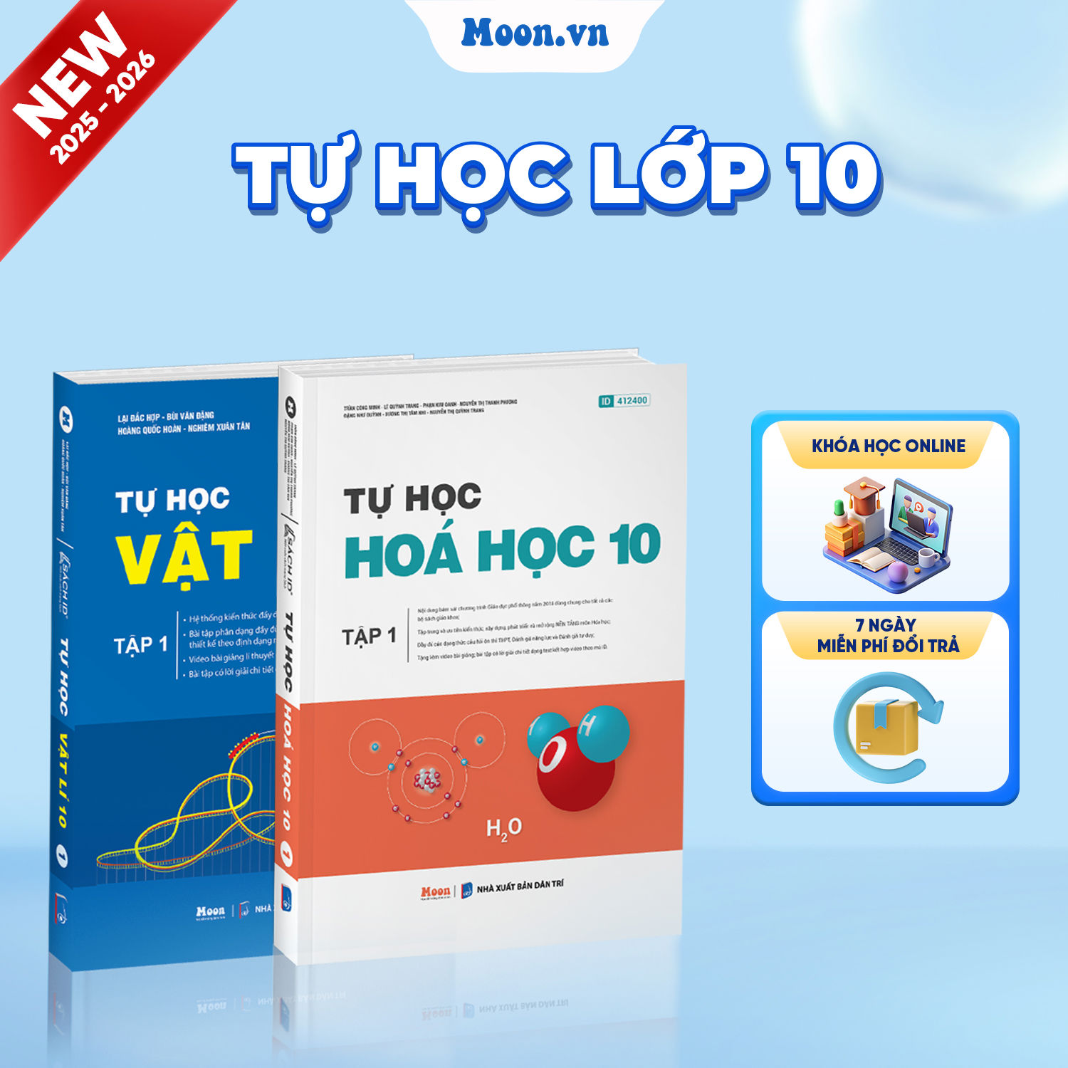 [2025-2026] Combo Tự Học Lí Hóa 10 Tập 1