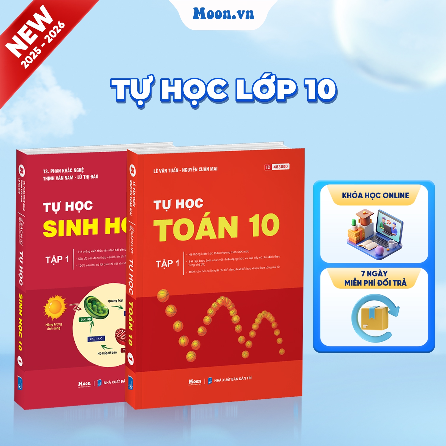 [2025-2026] Combo Tự Học Toán Sinh 10 Tập 1