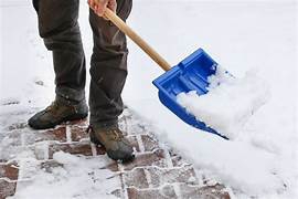 shoveling