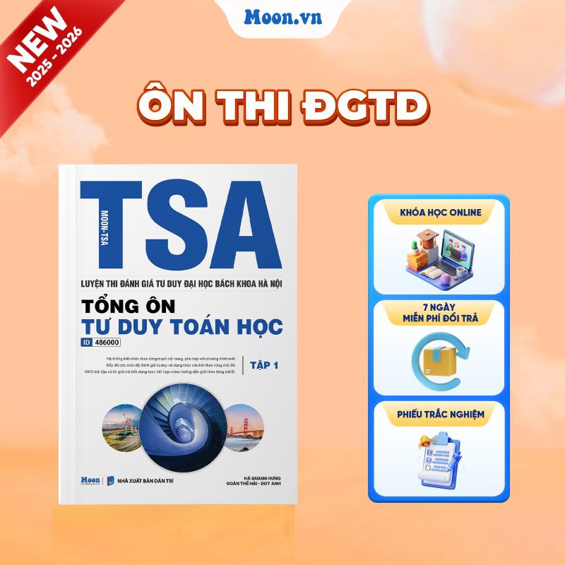 [2025-2026] TSA - Tổng Ôn Tư Duy Toán Học Tập 1