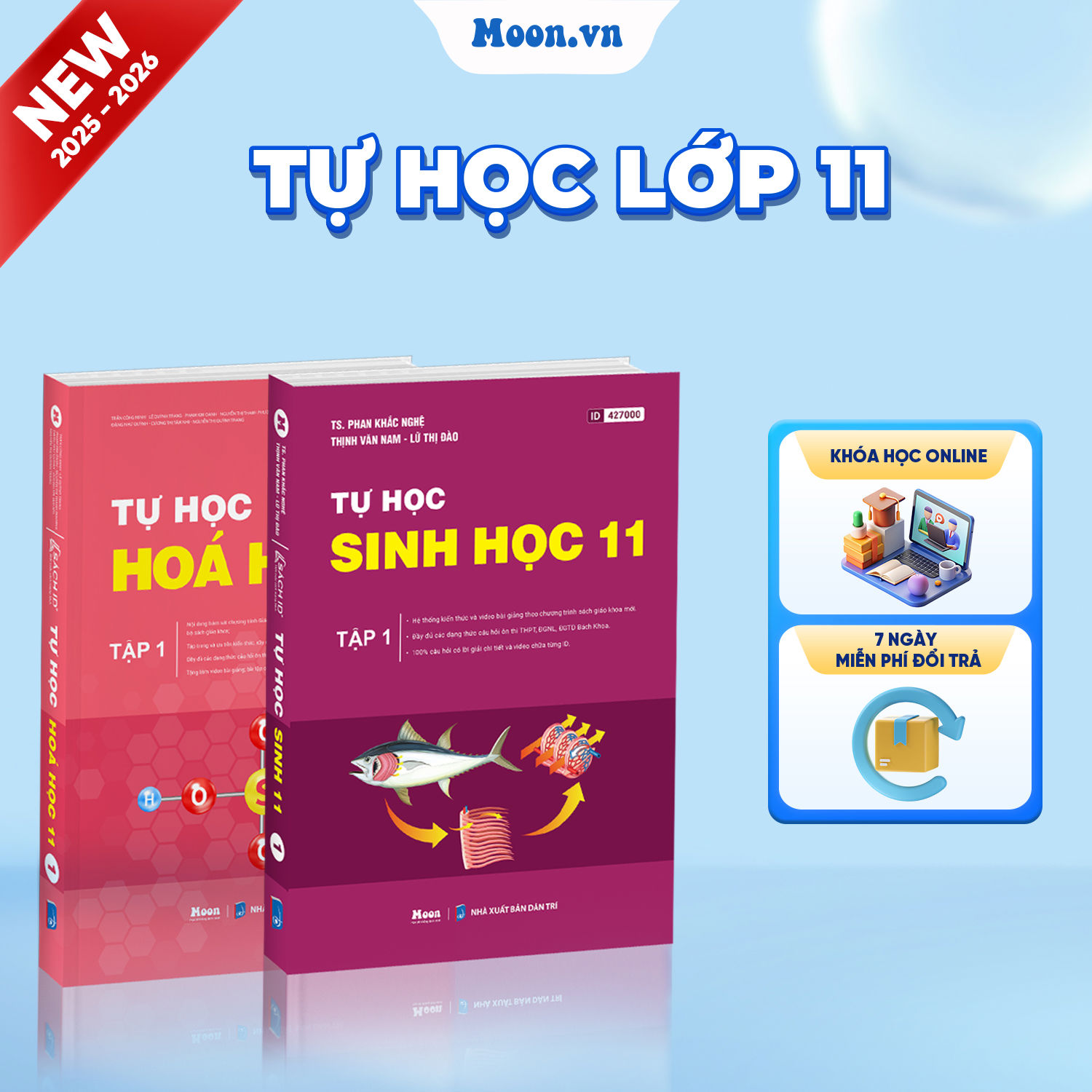 [2025-2026] Combo Tự Học Hóa Sinh Lớp 11 Tập 1