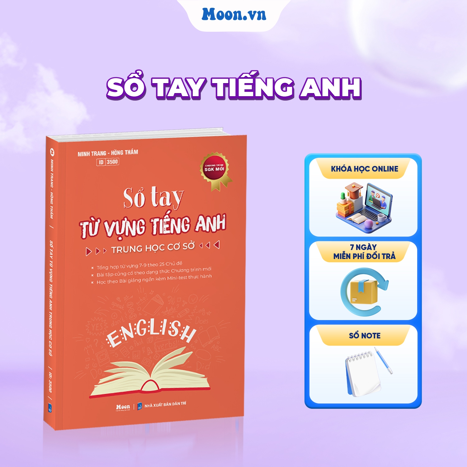 Sổ Tay Từ Vựng Tiếng Anh THCS - Chương Trình Mới - Ôn Thi Vào 10