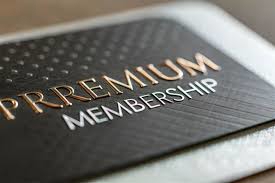 a premium membership