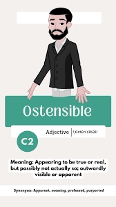 ostensible