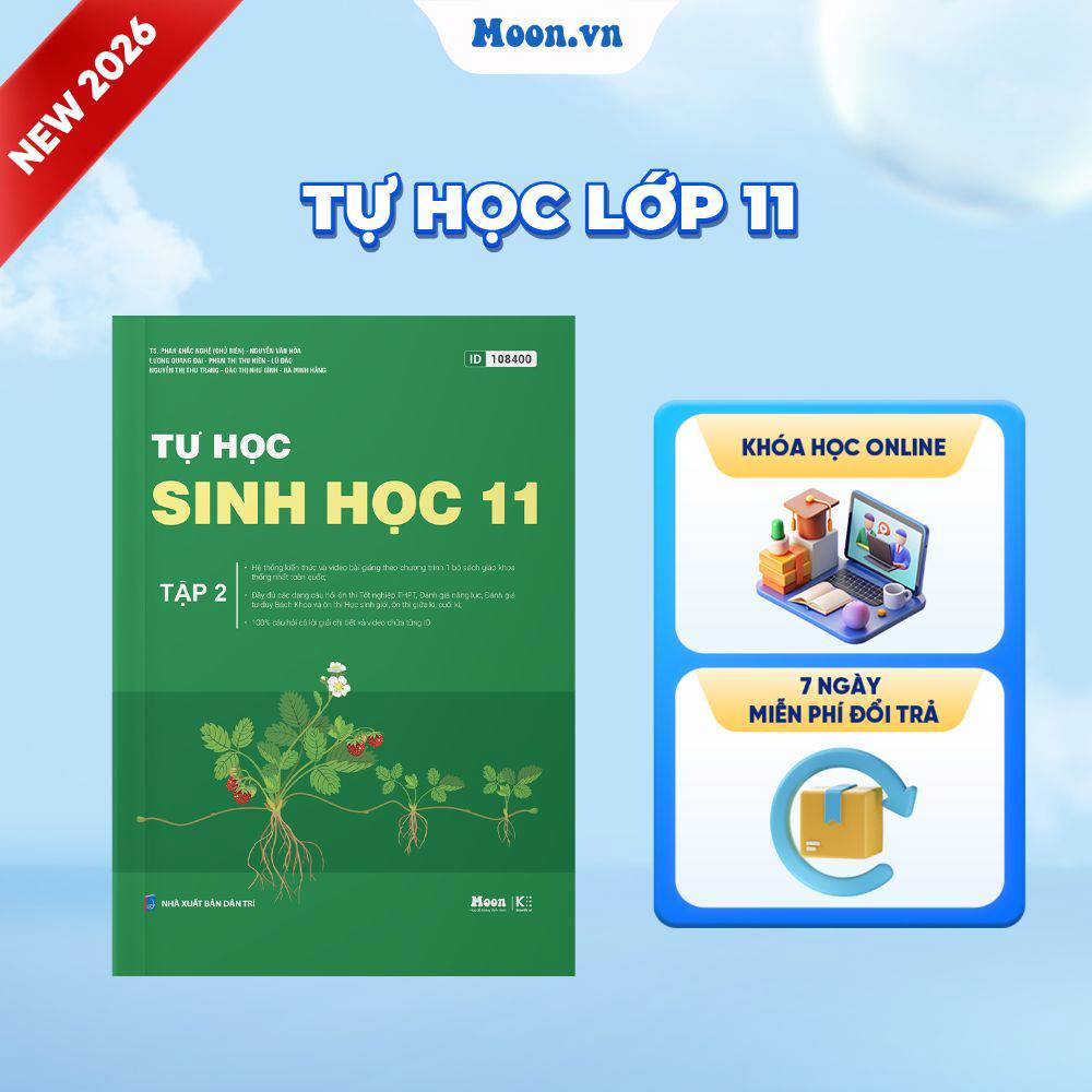 [2026-2027] Tự học Sinh học 11 Tập 2