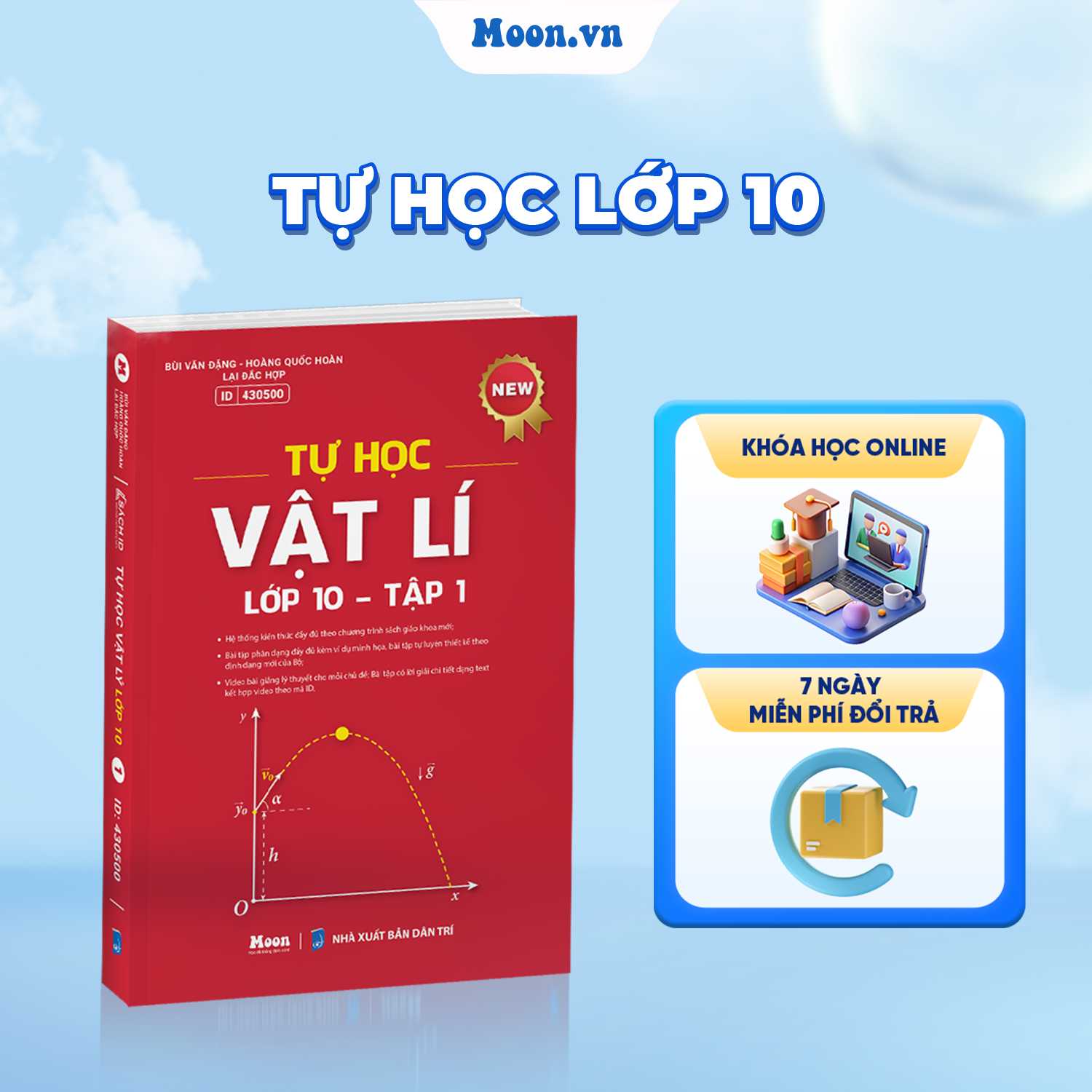 Tự Học Vật Lí Lớp 10 - Tập 1 - SGK Mới