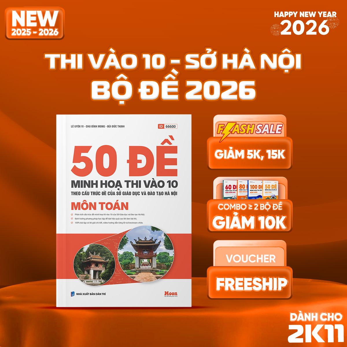  [2025-2026] 50 Đề Minh Họa Toán Thi Vào 10 - Theo Cấu Trúc Đề Của Sở Giáo Dục Và Đào Tạo Hà Nội