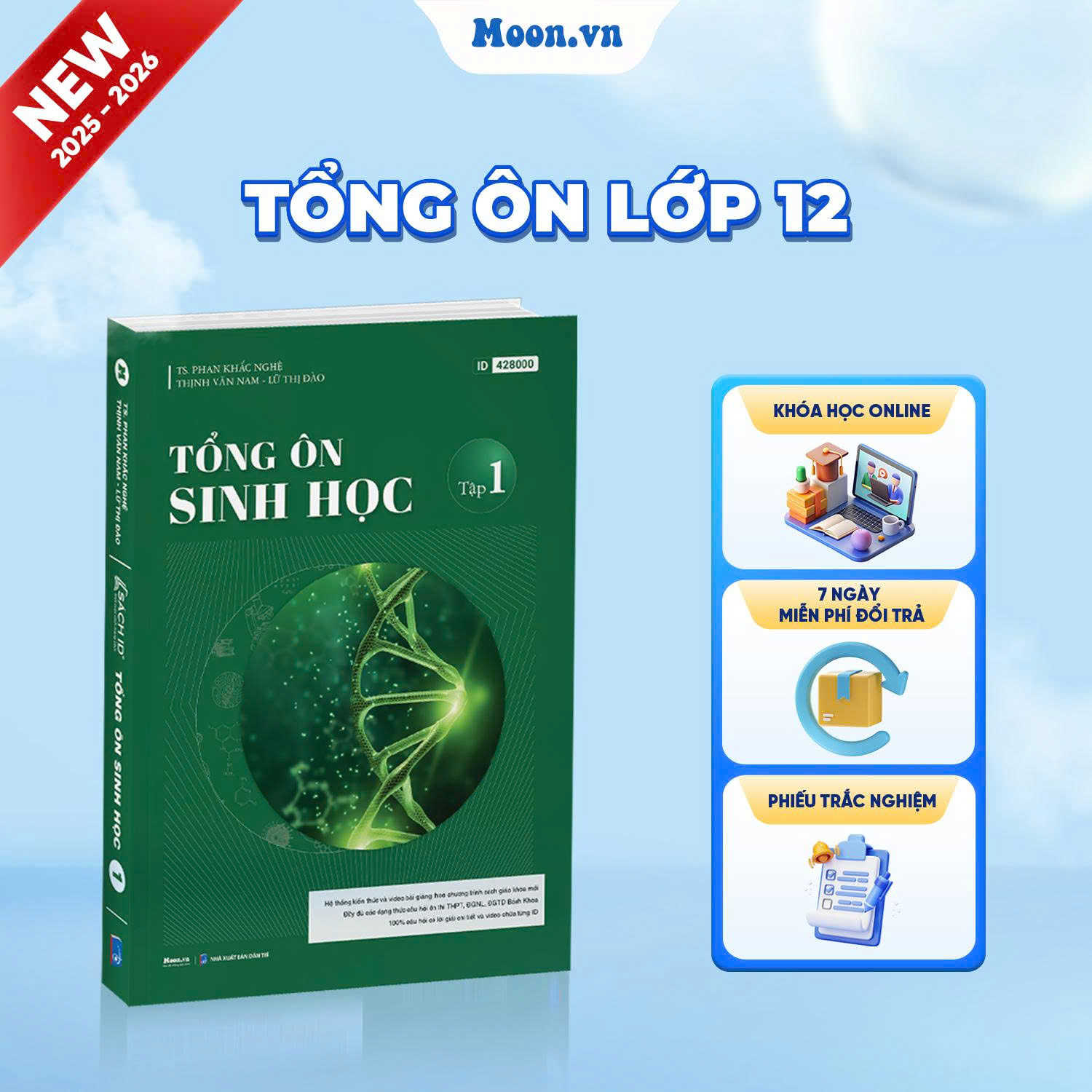 [2025-2026] Tổng ôn Sinh Học Tập 1 