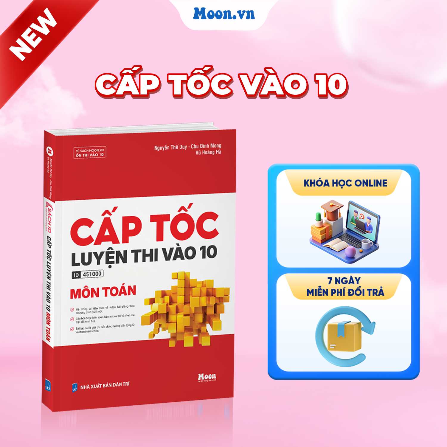 [LỚP 9 SGK MỚI] Cấp Tốc Luyện Thi vào 10 Môn Toán